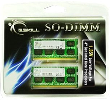 G.Skill - DDR3 - sarja - 8 GB: 2 x 4 GB - 1600 MHz - 1,35 V