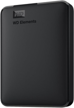 WD Elements Portable WDBU6Y0040BBK - Kiintolevy - 4 TB - ekstern (bærbar) - USB 3.0