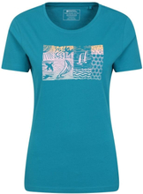 Mountain Warehouse Womens/Ladies Sealife Organic T-Shirt