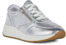 Geox Womens/Ladies D Cristael E Leather Trainers