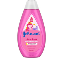 Johnson's Shiny Drops lasten shampoo arganöljyllä 500ml