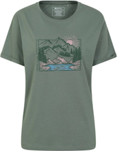 Mountain Warehouse Womens/Ladies Sunrise Organic Loose Fit T-Shirt