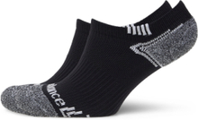 No Show Run Sock 3 Pack Lingerie Socks Footies/Ankle Socks Svart New Balance*Betinget Tilbud