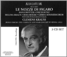 Wolfgang Amadeus Mozart : Le Nozze di Figaro CD