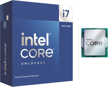 Intel® | Core™ i7-14700KF - 20-ydin - 3,4 GHz (jopa 5,6 GHz Turbo) - LGA1700-kanta | Laatikko (ilman jäähdytintä)