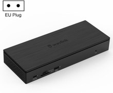 WAVLINK UG69PD10 1 to 4 Screens 4K/5K AV Transfer USB-C to HD Type-C Docking Station Hub, Plug:EU Plug