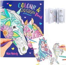 Miss Melody Colour & Design book