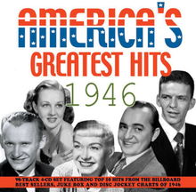 Various Artists : America’s Greatest Hits: 1946 CD Box Set 4 discs (2020)