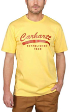 Carhartt Rento Istuvuus Lyhythihainen T-paita Graphic Keltainen S