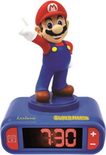 Lexibook - Super Mario Alarm Clock with Mario 3D character and sounds from the video game (RL800NI)