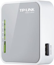 TP-LINK, kannettava langaton 3G-reititin, 802.11n, 150Mbps, USB, RJ45