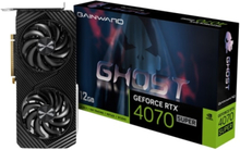 Gainward RTX4070 Super Ghost, GeForce RTX 4070, 12 GB, GDDR6X, 192 bit, 7680 x 4320 pixlar, PCI Express x16 4.0