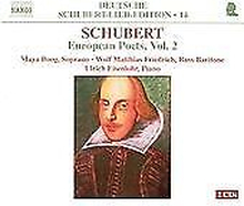 Franz Schubert : Schubert - Lieder CD