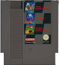 Super Mario Bros. / Tetris / Nintendo World Cup Nintendo - Nintendo 8-bit/NES - PAL B/SCN (KÄYTETTY TAVARA)
