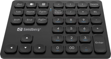 Sandberg Wireless Numeric Keypad Pro. Black.