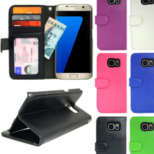 Wallet Case Samsung Galaxy S7 EDGE with ID Photo Pocket, 4pcs Card Slot