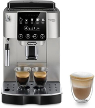 De’Longhi Magnifica ECAM220.31.SB, Espressokone, 1,8 L, Kahvipavut, Jauhettu kahvi, Sisäänrakennettu jauhin, 1450 W, Musta, Ruostumaton teräs