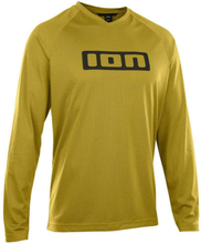 Ion Pitkähihainen Enduro Jersey Logo Keltainen L Mies