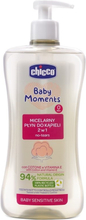 Baby Moments misellikylpyneste 2in1 0m+ 500ml
