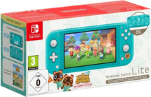 Nintendo Switch Lite Animal Crossing: New Horizons Timmy & Tommy Aloha Edition, Nintendo Switch Lite, NVIDIA Custom Tegra, 768 MHz, Turkoosi, Analogi