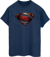 Superman Mens Logo Cotton T-Shirt