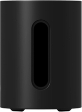 Sonos Sub Mini, Aktiivinen alibassokaiutin, 15,2 cm (6"), D, Musta, AC, 50 - 60 Hz