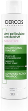 Vichy Dercos hilsettä ehkäisevä sulfaatiton shampoo - Dame - 200 ml