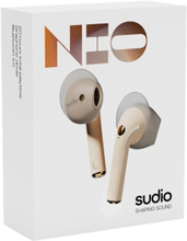 Sudio Nio, True Wireless Stereo (TWS), Puhelut/Musiikki, 4 g, Kuulokkeet, Hiekka