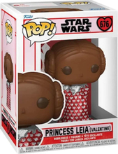 Funkopop! Disney: Tähtien sota Ystävänpäivä 2024 - Prinsessa Leia (ystävänsuklaa) #676 Bobble-Head vinyylihahmo