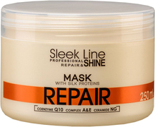 Sleek Line Repair Mask silkkinaamio vaurioituneille hiuksille 250ml