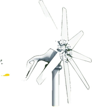 Tuulivoimaloiden generaattori, MPPT-ohjain, vähäinen melu, 24V, itsenäinen järjestelmä, 1000W
