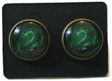 Earrings - Slytherin - Harry Potter - Studs - Bronze