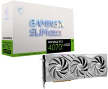 MSI GAMING GeForce RTX 4070 Ti SUPER 16G X SLIM, GeForce RTX 4070 Ti, 16 GB, GDDR6X, 256 bit, 7680 x 4320 pixlar, PCI Express 4.0