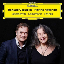 Renaud Capuçon : Renaud Capuçon/Martha Argerich: Beethoven/Schumann/Franck CD