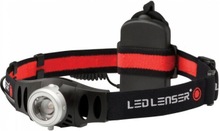 Led Lenser H3.2, Taskulamppu otsanauhalla, Musta, Punainen, Metalli, Muovi, IPX4, -20 - 40 °C, LED