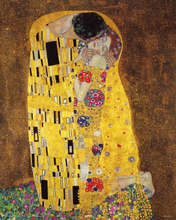 Gustav Klimt -Kyssen, The Kiss, Der Kuss