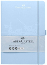 FABER-CASTELL Notizbuch, DIN A5, kariert, hellblau Papier 100 g/qm, 194 Seiten, Format: 145 x 210 mm - 1 Stück (10244358)