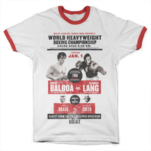 Rocky - World Heavyweight Poster Ringer Tee X-Large