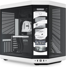 HYTE Y70 Touch White, tower case (black/white, tempered glass)