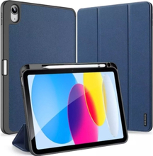 Dux Ducis Dux Ducis Domo tabletin kotelo iPad 10.9'' 2022 (10. sukupolvi) älykäs suojus jalusta sininen