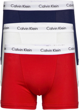Calvin Klein Trunks 3-Pack Red/White/Navy