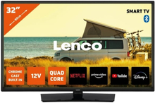 LENCO LED-3263BK 32'' TV med 12 Volt og Android