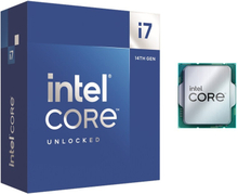 Intel® | Core™ i7-14700K - 20 ytimen - 3,4 GHz (jopa 5,6 GHz Turbo) - LGA1700-liitin - Intel® UHD Graphics | Laatikko (ilman jäähdytintä)