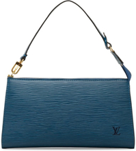 Pre-owned Louis Vuitton Epi Pochette Accessoires Blue