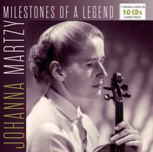 Ludwig van Beethoven : Johanna Martzy: Milestones of a Legend CD Box Set 10