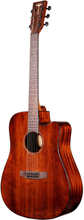 Tyma D-3CE RS western-guitar brun