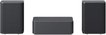 LG SPQ8-S - Takakanavakaiuttimet - kotiteatteriin - 2.0-kanavainen - langaton - 140 Watt (Yhteensä) - tumman teräksenharmaa