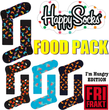 HAPPY SOCKS 4 PAIR FOOD PACK SPECIAL EDITION FOR MEN