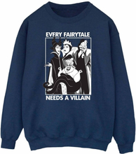 Disney Princess Womens/Ladies Every Fairy Tale Needs A Villain Sweatshirt