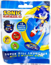 1-Pack Sonic The Hedgehog Super Disc Launcher Mini Frisbee